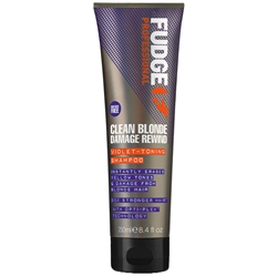 Fudge Clean Blonde Damage Rewind Violet Shampoo 300ml