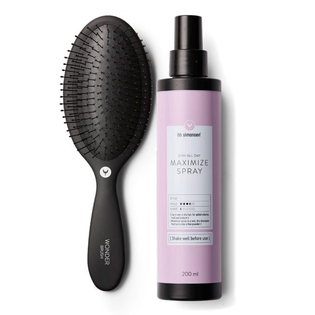 HH Simonsen Maximize Spray + Wonder Brush Black