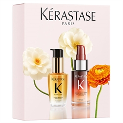 Kerastase Nutritive 8H Magic Night Serum and Elixir Ultime L'Huile Originale Hair Oil Mini Duo