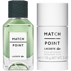 Lacoste Match Point Edt 50ml + Deo Stick 75ml sampak