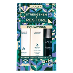 Lanza HEALING STRENGTH Holiday Trio Box