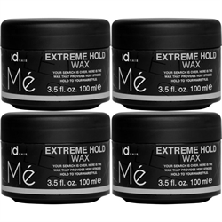 Id Hair Me Extreme Hold Wax 100ml x 4