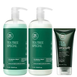 Paul Mitchell Tea Tree Special Shampoo + Conditioner + Treatment