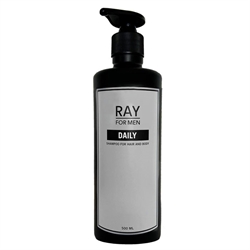 Ray for Men Daily Shampoo For Hair and Body 500ml