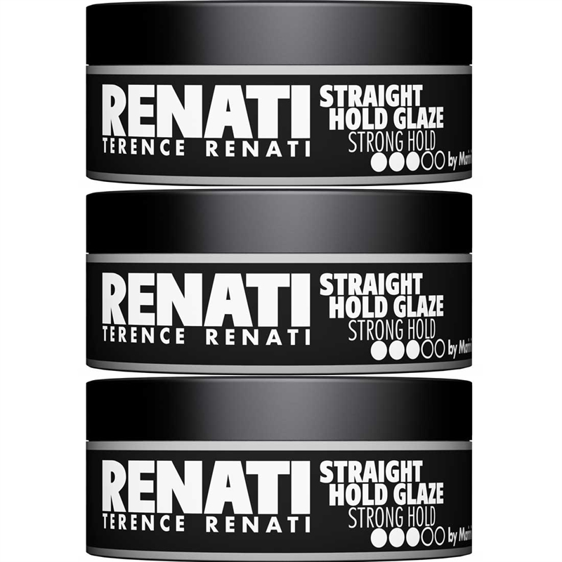 Renati Straight Hold Glaze Strong Hold 80ml x 3