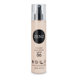 Zenz Organic Volume Hair Spray Medium Hold Pure no 86 - 200ml