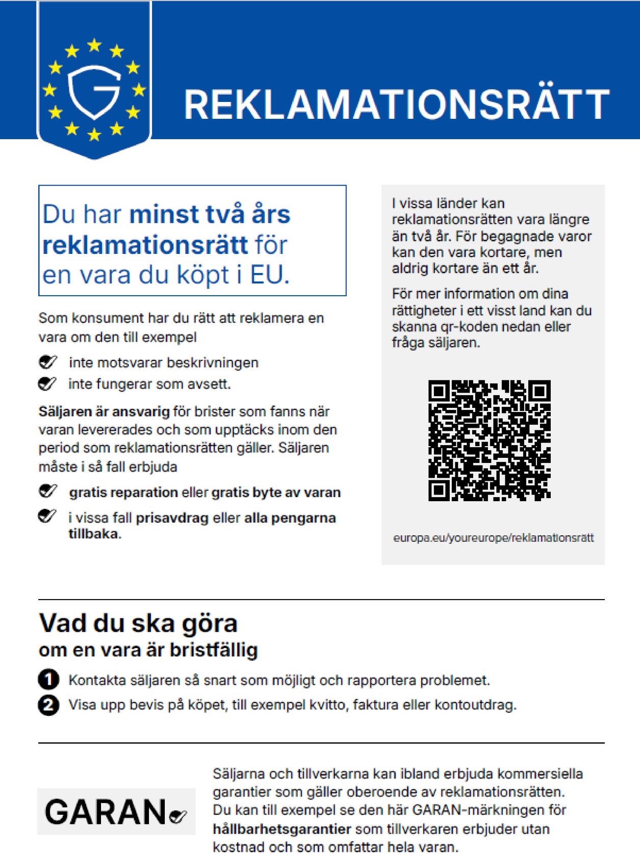 Rättslig garanti